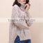 Ladies Stylish Warm Turtleneck Pink Sweater(DQE0013TS)
