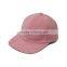 suede baseball cap with metal clasp ponytail baseball cap