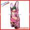 New arrival OEM Dye sublimation colorful printing pink wrestling singlet for ladies/women