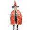 Party Supplies Trade assurance witch design holiday costume kids halloween cloak with hat