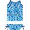 Zig Zag Stripe Tankini Swimsuit