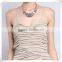Hight quality wrinkle sleeveless evening dress for ladies,party dress
