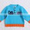 Round neck with buttons boys pullover sweater factory price