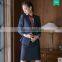 Custom Sample Office Uniforms Ladies Long Coat Design Women Office Suit