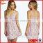 Latest Geo Print Women Ladies Night Dress,sexy Night Sleeping Dress
