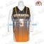 OEM design polyester sublimated manufacturer customized college basketball jerseys