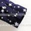 CVC Slim Fit Star Blue Fancy Casual Long Sleeve Women Shirt Wholesale