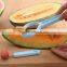 2 In 1 Fruit Set Melon Scoop Baller Peeler+Spoon Random Plastic Fruit & Vegetable Watermelon Tomato Kitchen Cooking Tools KC1014