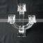 Hot Sale !!! Unique crystal candle holder with home decration JKC-0006