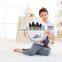 Ins Hot Sale Baby milk drink bottle cat rabbit shaped soft plush toys cushion pillow