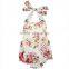 Summer baby clothing floral bubble baby romper boutique M6100306