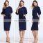 Big Brand Euramerican Bowknot Women Chiffon Dress