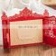 Greeting Card 6029 Luxurious Red Door Butterly Laser Cut Wedding Invitation Cards