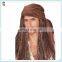Caribbean Pirate Scarf Beaded Halloween Party Wigs HPC-0028