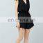2016 Baiyimo Soft Fabric V-neck Elastic Waist Sleeveless Women Jumpsuit