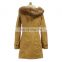latest fashion style womens long winter coats used long winter coats women jacket with fur collar