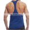 mens plain muscle bodybuilding stringer vest
