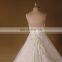 Joyous Style V Neck Handmade Flowers Beaded Lace A-Line Wedding Party Dress