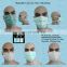 disposable 3-ply nonwoven face mask for surgical using