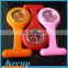 Promotional Merchandise Silicone Rubber Brooch Nurse Watch