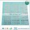 Electroform Thin Metal Sticker Self Adhesive Private Label