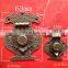 antique case lock /wooden box lock/jewelry box latch