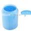 Transparent Pets Foot Washing Cup Dogs Cats Claw Feet Cleaning Cup Feet Cleaner