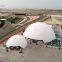 customized 55m diameter outdoor geodesic dome tent used for exhibition,festival,wedding,party,event