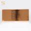 Luxury Golden Paper Box with Clear Blister Packaging for Cosmetic Brush