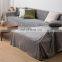 Wholesales Reversible Sofa Furniture Protector Grey Colors Soft Plush Couch Cover