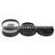 Transparent side window 63mm four-layer smoke grinder Aluminum alloy smoke tabacoo grinder