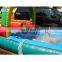 yellow kid custom commercial water inflatable nip slip n slide for sale