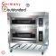 Commercial use automatic gas oven double layer bakery oven with CE