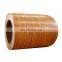 0.36 1250 Size new design prepainted galvanized metal roll wooden PPGI steel sheet in coil