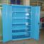 Hardware workshop tool storage cabinet with lock storage cabinet parts cabinet thickened double door heavy tool cabinet