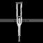 Rehabilitation therapy supplies aluminum adjustable walking crutch for disabled people