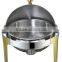 Hot sale Stainless steel Roll Top Buffet Chafing Dish for Hotel