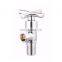 Faucet Shut Off 3 Way Turn Toilet Three-way High Pressure Plumbing Wall Mounted Angle Stop Valve