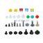 500 Mixed Auto Body Fastener Car Clips Pin Bumper Rivet Trim Clip Universal