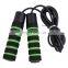 Bearing Skip Rope Adjustable MMA Boxing Skipping Sport Jump Ropes Workout Fitness Equipment with Thickened Anti-slip Foam