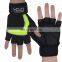 HANDLANDY hi-vis fitness Workout Green Neoprene Cycling gym weightlifting sports Gym Lifting Gloves