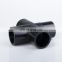 PE100 Hdpe Pipe Butt Fusion PN10 PN16 Pipe Fittings Hdpe Pipe Equal Cross