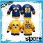 100% polyester latest design ice hockey tops custom made