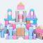 Wholesale Manufacturer Wooden Crafts Wood Toy Building Blocks Toy