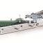 Semi automatic corrugated cardboard B C flute hydraulic paper laminating making machine