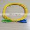 Optical fiber fc-sc apc 2.0mm 3.0mm single mode fiber optic sc to lc patchcord