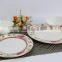 New Bone China Dinnerware Sets Wholesalenew Bone China Salad Bowls and Dessert Late With Decal Ceramic Pasta Plate From China