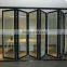 Beautiful aluminum folding glass door interior glass door with heat insulation function