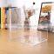 Office Desk Organizer Rectangle Acrylic Bookends File Organizer Magazine Holder
