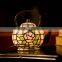 Stained Glass Tiffany Style Tea Pot Kettle Teapot Night Light Table Lamp.